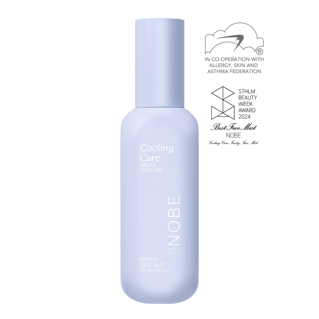 NOBE Arctic Skincare Cooling Care Frosty Face Mist 120ml