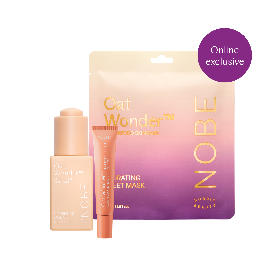 NOBE Oat Wonder Nordic Glow Set