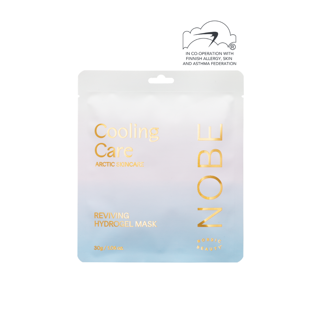 NOBE Cooling Care Reviving Hydrogel Mask – NOBE Nordic Beauty