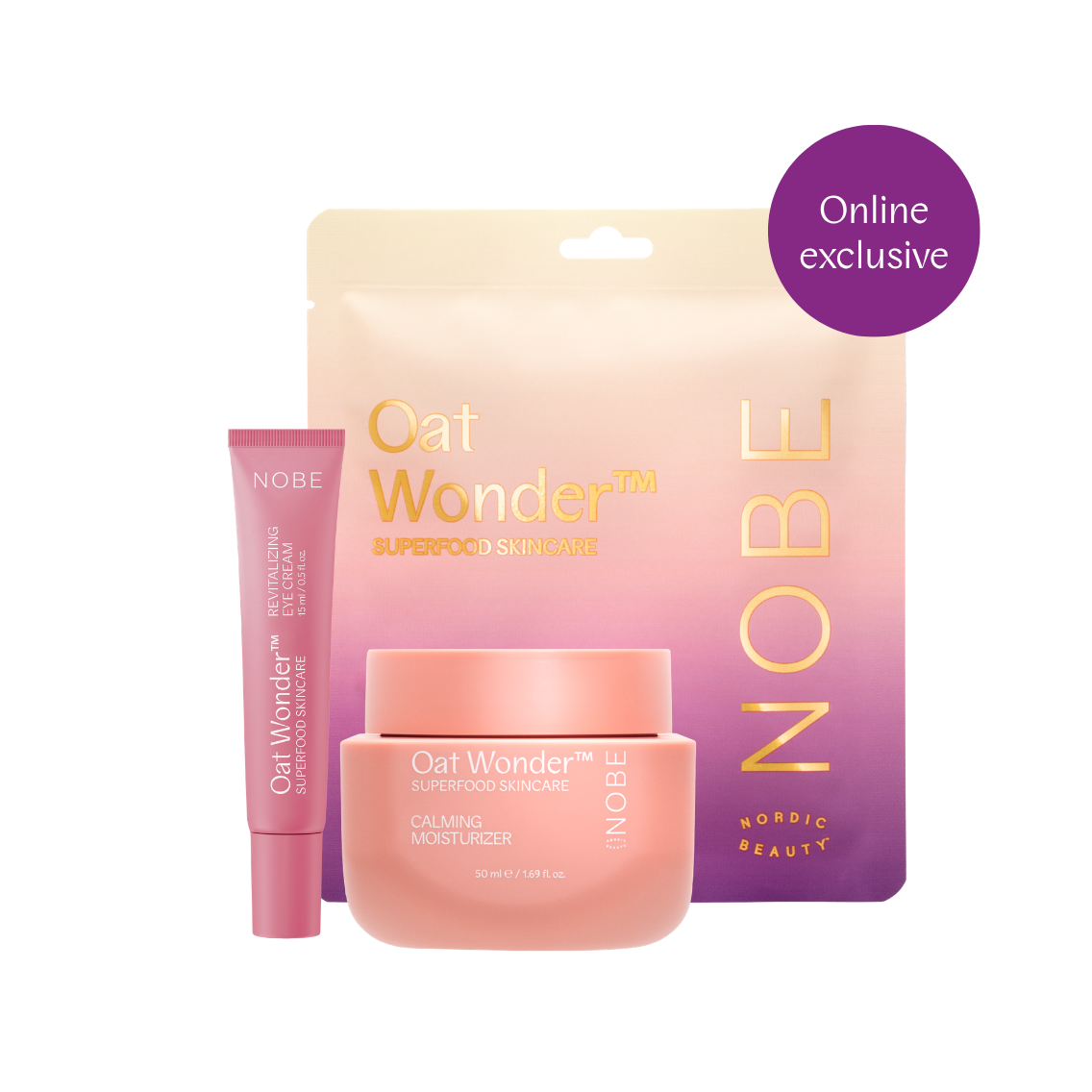 NOBE Oat Wonder Glow Routine