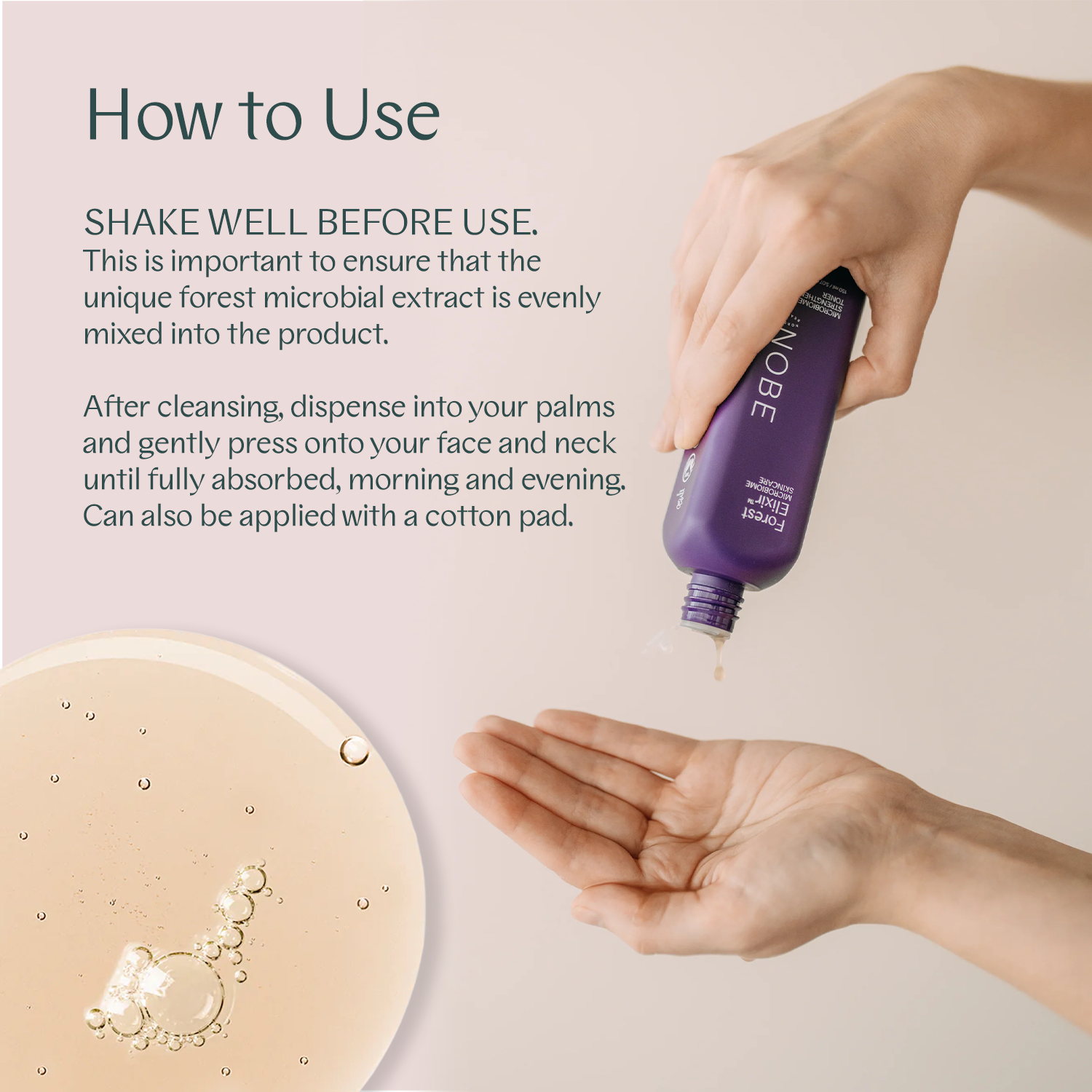 NOBE Forest Elixir® Microbiome Strengthening Toner 150 ml