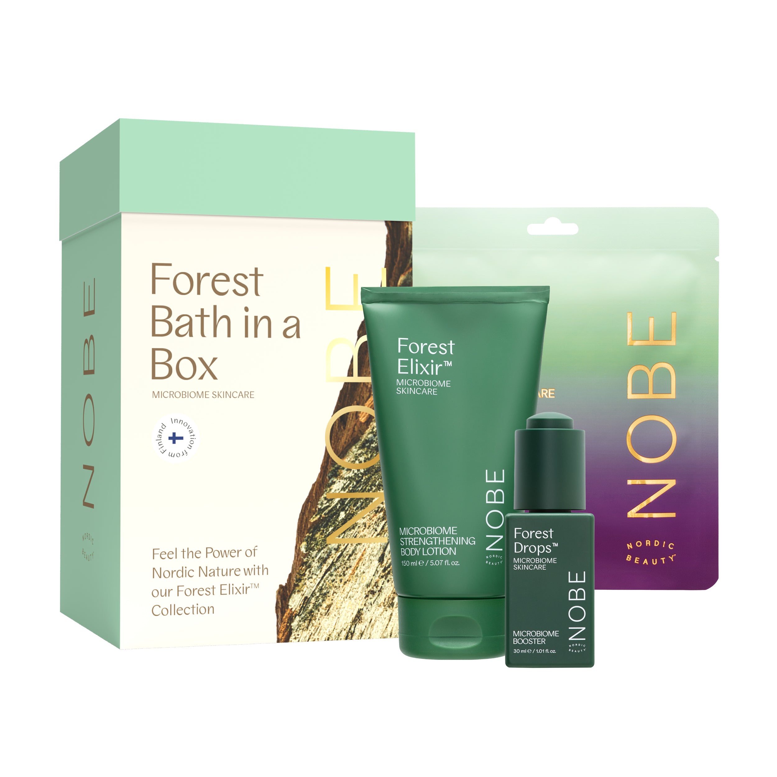 NOBE Forest Bath in a Box - Set 1: Forest Drops® + Body