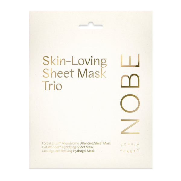NOBE Skin-Loving Sheet Mask Trio – NOBE Nordic Beauty