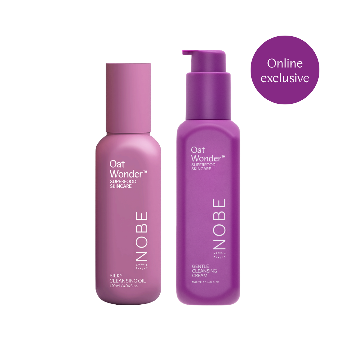 NOBE Oat Wonder Double Cleanse Set
