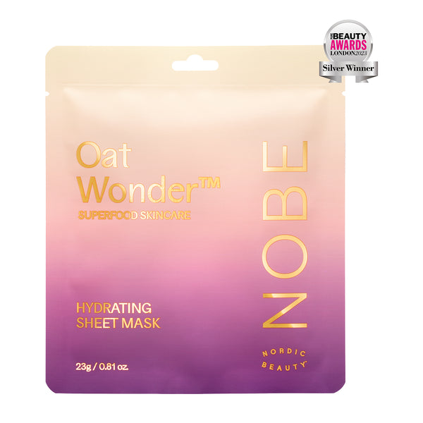 NOBE Superfood Skincare Oat Wonder® Hydrating Sheet Mask – NOBE